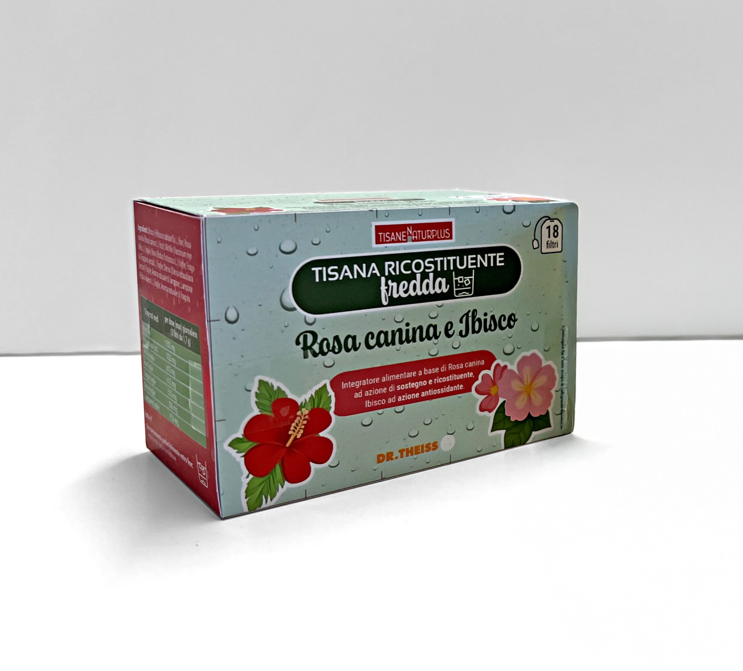Tisana fredda ricostituente Rosa Canina ed Ibisco