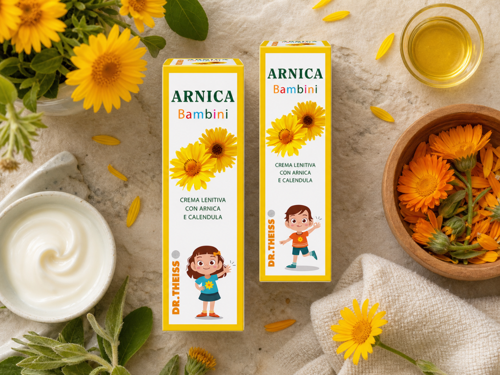Come si usa Arnica Bambini | crema lenitiva