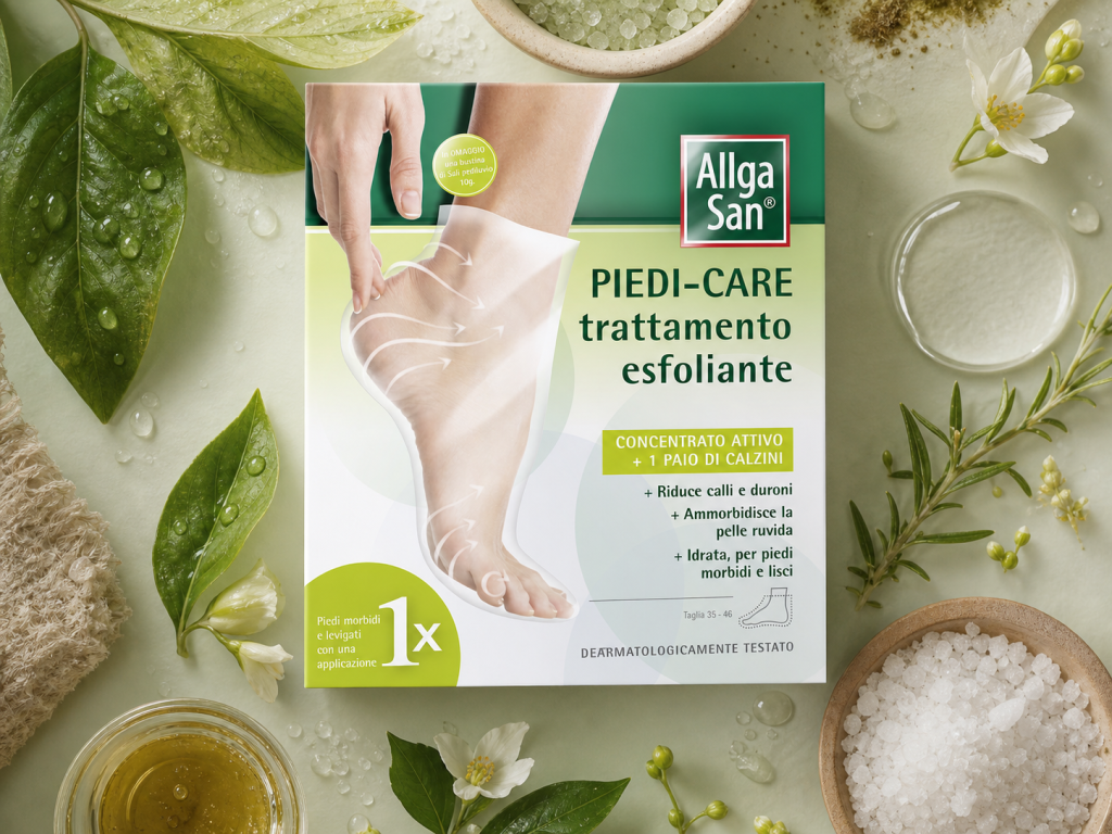 Come si usa PIEDICARE - trattamento esfoliante