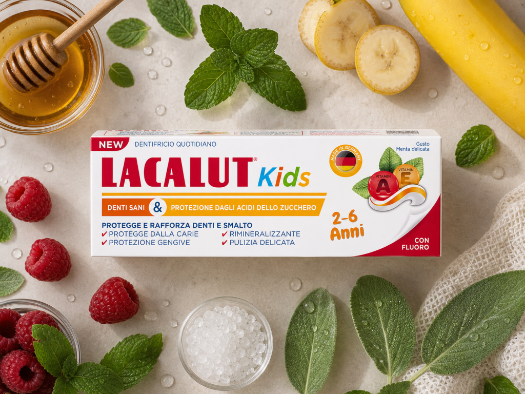 Come si usa LACALUT Kids dentifricio 2-6 anni