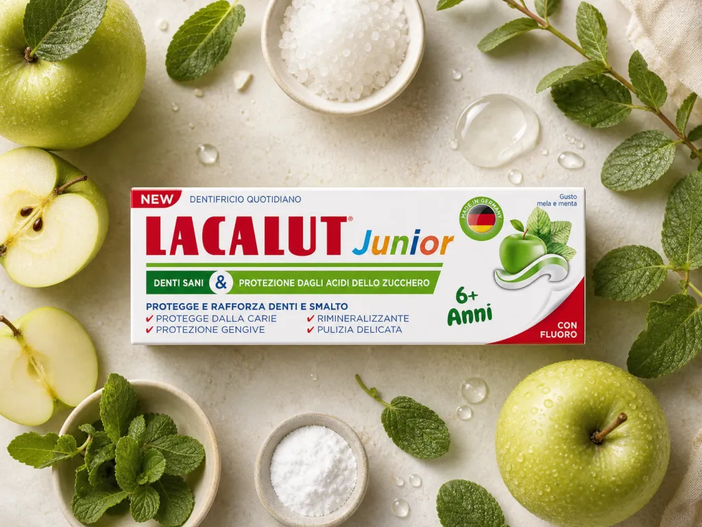 Come si usa LACALUT Junior 6+ anni