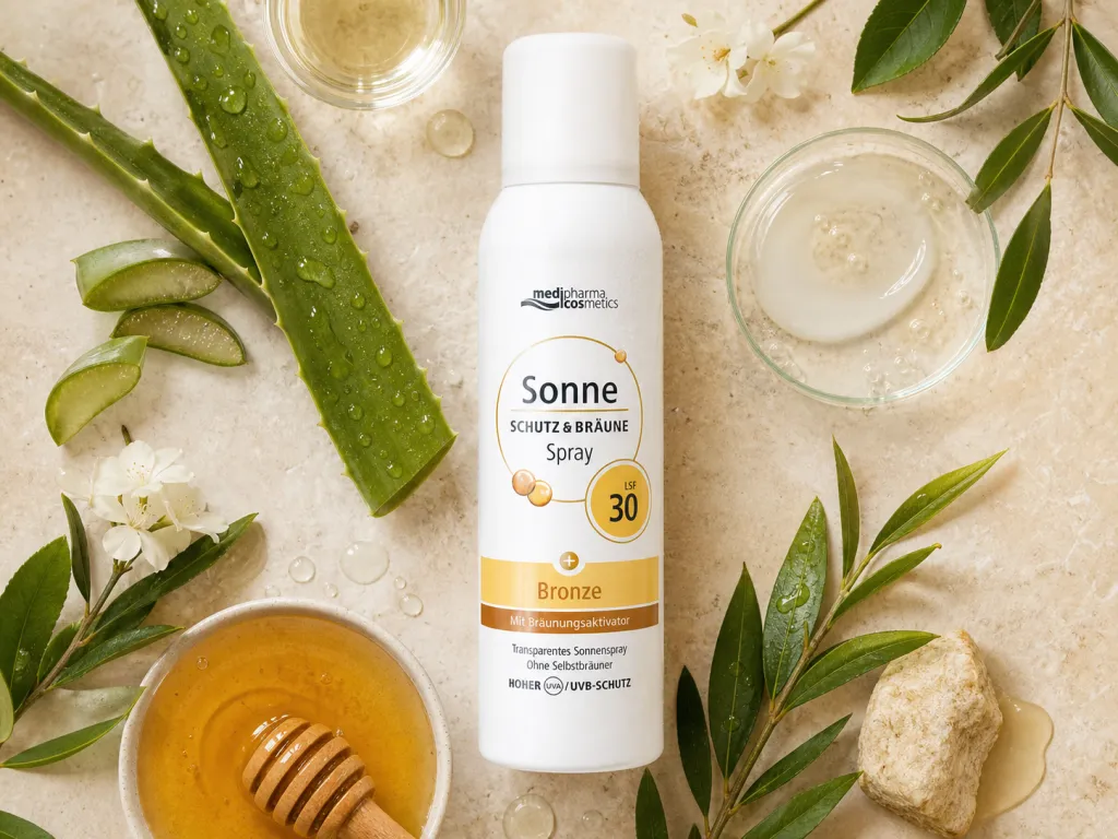 Come si usa Medipharma solare attivatore Bronze Aerosol-Spray SPF 30 150 ml