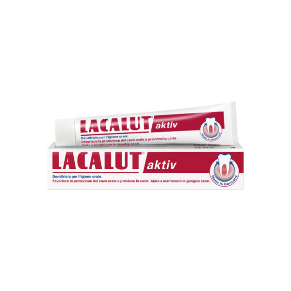 Lacalut Aktiv  crema dentifricia anti placca