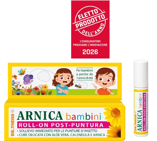 Arnica bambini Roll-on post-puntura Prodotto dell'anno 2026