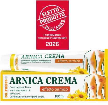 Arnica Crema effetto termico Prodotto dell'anno 2026