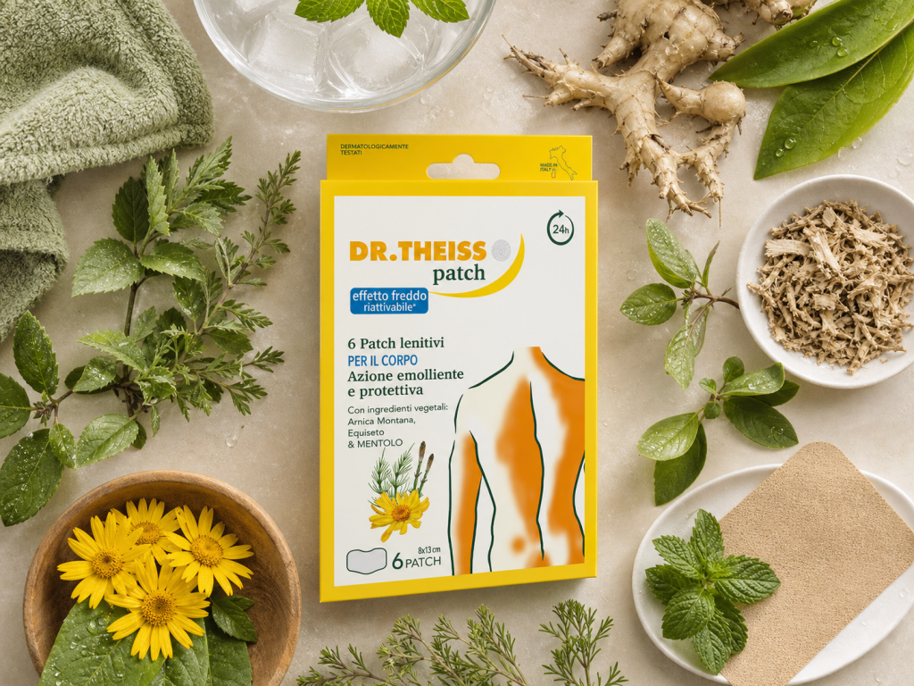 Come si usa Dr.Theiss patch – effetto freddo
