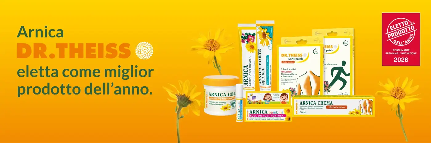 Arnica DR theiss prodotto dell'anno