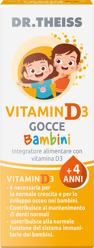 VITAMINA D3 BAMBINI in gocce