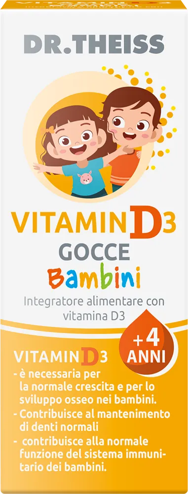 VITAMINA D3 BAMBINI in gocce