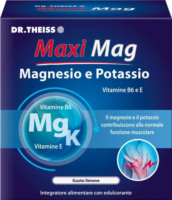 Maxi Mag – Magnesio e Potassio (citrato), Vit E, Vit B6