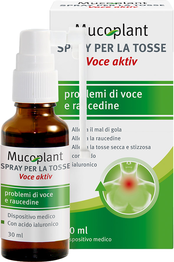 Spray per la tosse Voce aktiv
