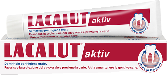 Lacalut Aktiv  crema dentifricia anti placca