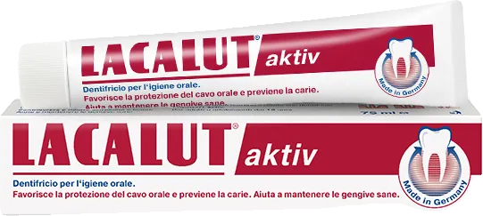 Lacalut Aktiv  crema dentifricia anti placca