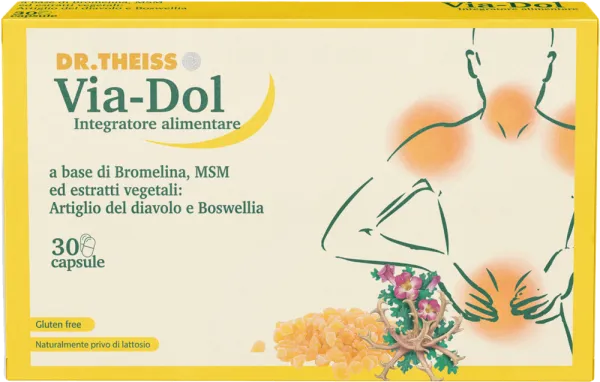 Via-Dol capsule Artiglio del Diavolo e Boswellia