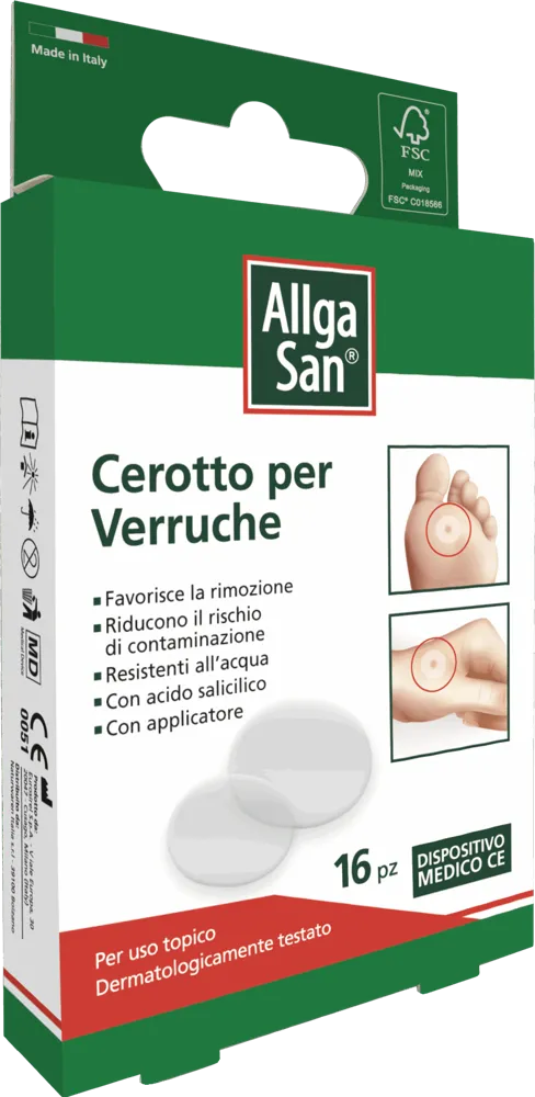Cerotto per verruche