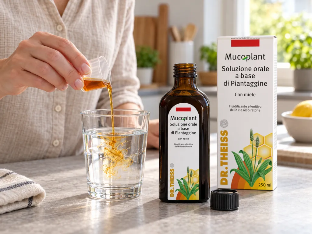 Modo d'uso: Soluzione orale a base di piantaggine